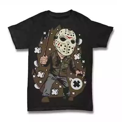 Buy Men's Graphic T-Shirt Camp Killer - Horror Movie - Anime Apparel Eco-Friendly • 22.79£