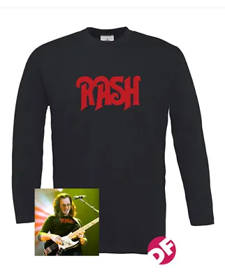 Buy RASH Rush Geddy Lee  Long Sleeve Tshirt Adults Small-4XL And Kids NEW • 15.99£