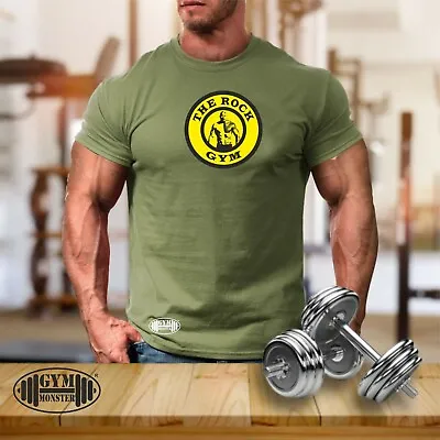 Buy Rock Gym T Shirt Gym Clothing Bodybuilding Training Workout Exercise Boxing Top • 6.99£