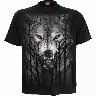 Buy FOREST WOLF - T-Shirt Black • 16.99£