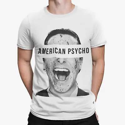 Buy American Psycho T Shirt - Film Movie Cool Retro Horror Action Tee Top Funny  • 7.19£