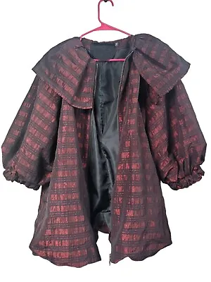 Buy Twelve Couture 2009 Forever Twenty One Red And Black Metallic Plaid Jacket L. • 26.01£