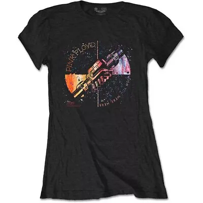 Buy Ladies Pink Floyd Wish You Were Here Greeting2 Official Tee T-Shirt Womens Girls • 15.99£