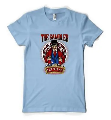 Buy The Gambler Magician Casino Poker Playing Card Personalised Unisex Adult T Shirt • 14.49£