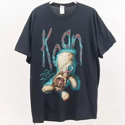 Buy Vintage Korn Band T-Shirt Black Mens XL Heavy Metal Serenity Of Suffering • 35£