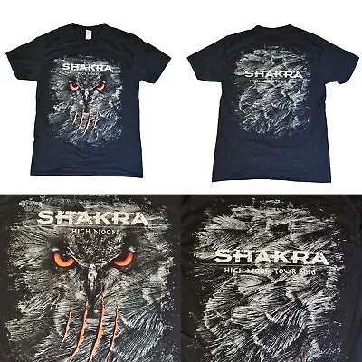 Buy Shakra High Noon 2016 Rock Music Band Graphic Print Tour T-Shirt Mens Size L VGC • 9.99£