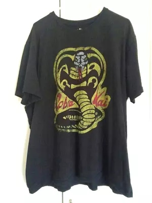 Buy Next Black Cobra Kai T Shirt Size Xxl • 5£