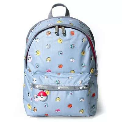 Buy Lesportsac X  Pokemon G728 SMALL HOLLIS BACKPACK Bag • 80.32£