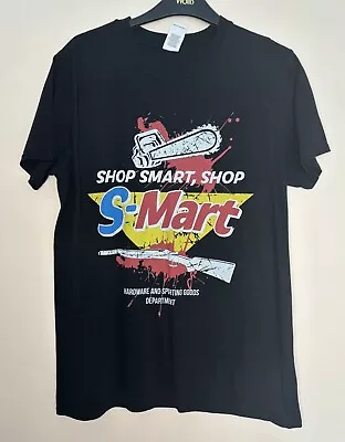 Buy Evil Dead Shop Smart Shop S-mart Black T-Shirt Size M • 5.99£