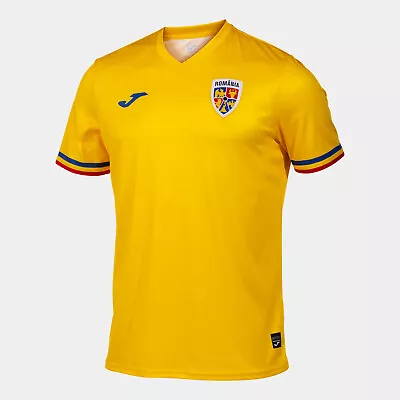Buy Joma Romania Shirt 2023 Romania Jersey Jersey Romana De Fotbal T-Shirt EM 2024 • 41.13£