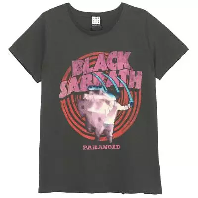 Buy Amplified Black Sabbath Paranoid Women’s Cotton Grey T-shirt • 22.95£
