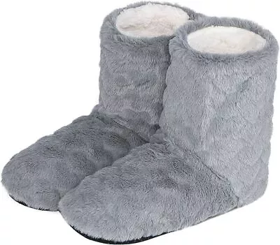 Buy Ladies Slippers Womens Fur Thermal Ankle Boots Warm Winter Shoes Size UK 5 6 7 8 • 6.39£