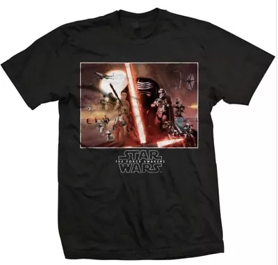 Buy Episode VII Collection  - Star Wars: The Force Awakens Printed T-shirt  • 5£