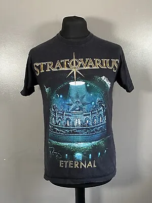 Buy Fruit Of The Loom Stratovarius Eternal World Tour 2015 Tshirt Size Medium • 17.99£