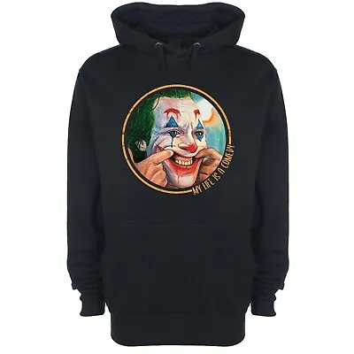 Buy My Life Is A Comedy Joker Printed Hoodie (Joker Inspired) Film, Crime/Drama • 23.95£
