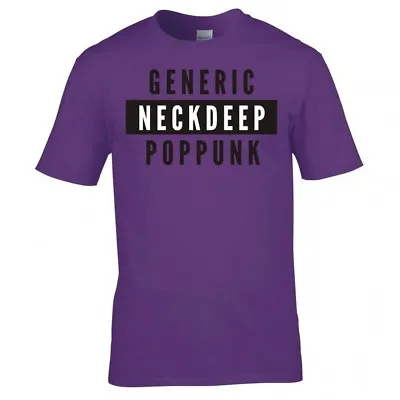 Buy Neck Deep  Generic Pop Punk  T Shirt • 12.99£