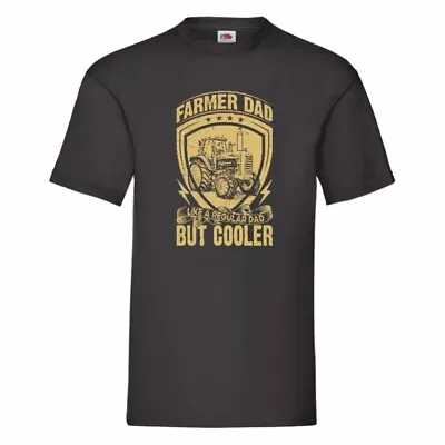 Buy Farming Dad Like A Regular Dad But Cooler T Shirt Small-2XL Fathers Day • 11.99£