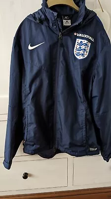 Buy Vintage Nike England National Team Training Raincoat Jacket Stormfit Mens Medium • 15£