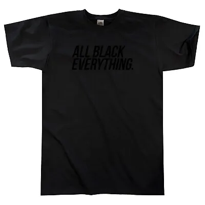 Buy All Black Everything T-shirt - Unisex Sizes S M L Xl • 12.99£