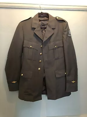 Buy Used Dutch Air Force Uniform Jacket - Blue Size M/L • 0.99£