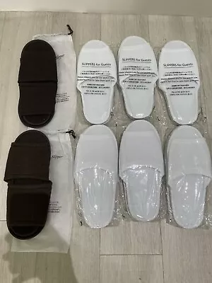 Buy 8 X Home Hotel Slippers (Please See The Photo For Size) P3 • 6.50£