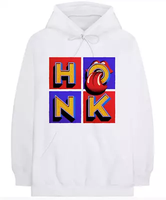 Buy The Rolling Stones Unisex Pullover Hoodie: Honk Album Xl New White White • 19.97£