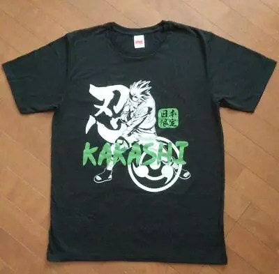 Buy NARUTO Hatake Kakashi T-shirt, Black Anime Goods From Japan • 30.50£