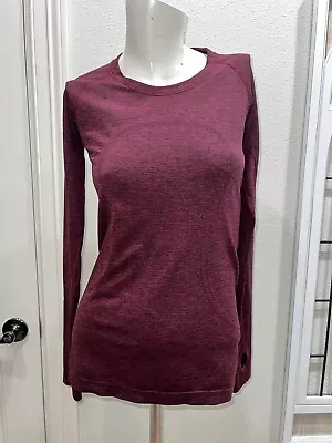 Buy Women’s Lululemon Swiftly Tech LS Shirt Size 8 • 16.06£
