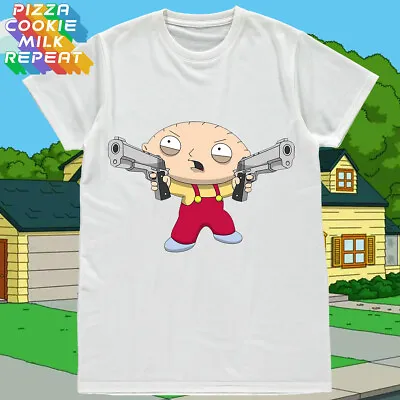 Buy Family Guy Unisex Tshirt Stewie Funny Retro Cartoon Fan Pop Show Gift TV Movie • 11.95£