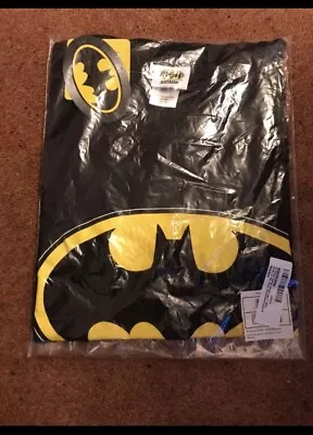 Buy Batman T-Shirt Logo Classic Official Movie DC Comics Justice League Men's Tops.M • 6.79£