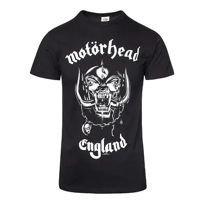 Buy Official Motorhead England T Shirt (Black) • 19.99£
