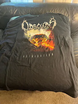 Buy Obscura Progressive Death Metal T Shirt Xl Long Sleeve Heavy Cotton Great Art • 11.34£