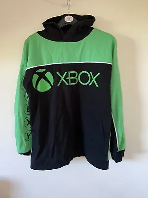 Buy X-box Black And Green Hoodie 12-13year Old  • 4£