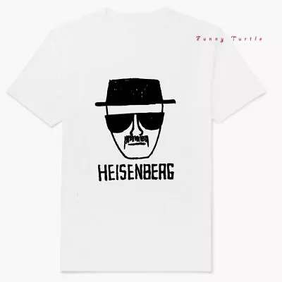 Buy Heisenberg Breaking Bad White T-Shirt Tv Series Unisex Tee Top Crime Drama • 11.99£
