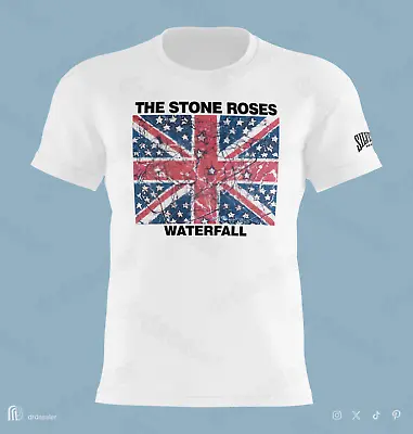 Buy Stone Roses 'WATERFALL' - Made Of The Elephant Shoot You Down This Is One Tshirt • 27.99£