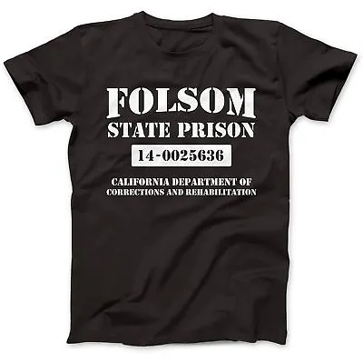 Buy Folsom State Prison T-Shirt 100% Premium Cotton • 14.97£