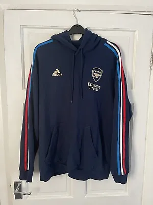 Buy Arsenal Player/staff Issue Adidas France Pack XL Hoodie Soccer • 110£