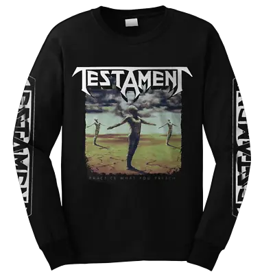 Buy TESTAMENT - 'Practice What You Preach' Long Sleeve • 36.57£