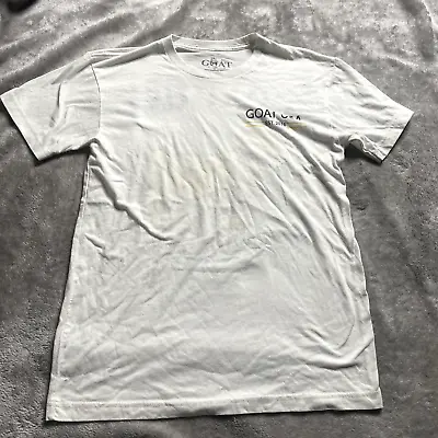 Buy Goat USA TShirt Mens White Small Pineapple Graphic Back Print  Logo  T Shirt • 14.13£