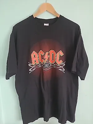 Buy AC DC Vintage 2003 Germany Tour Shirt Official Licensed Tshirt Size XL • 19£