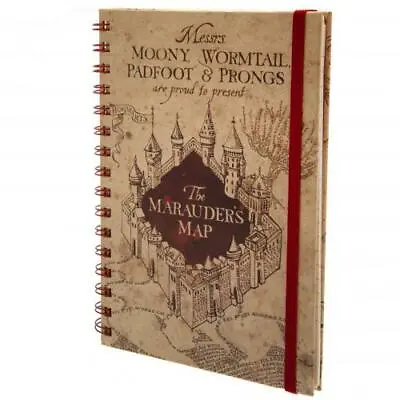 Buy Harry Potter Notebook Marauders Map Official Merch Gift Free UK P&P • 11.20£