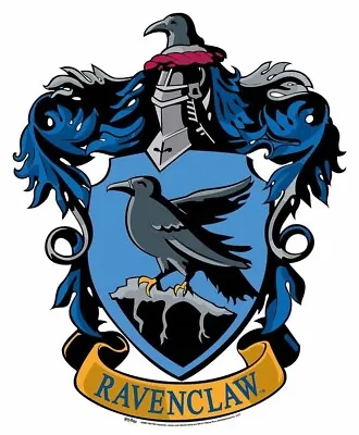 Buy RAVENCLAW HOUSE CREST (HARRY POTTER) - Iron On T Shirt Transfer - FREE POSTAGE • 5.50£