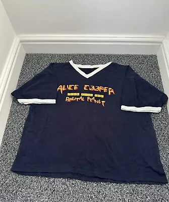 Buy Alice Cooper T-Shirt Vintage - Brutal Planet Tour 2000 / Size XL • 4.99£
