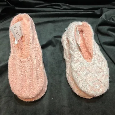 Buy M&S Ladies Ballet Slippers With Wool BNWT Shoe Size 3-5, 6-8 • 5.50£