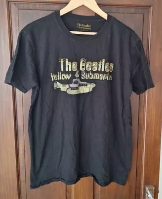 Buy  Beatles Yellow Submarine T Shirt Black Large 29 Inch Length 22 Inch Pit To Pit • 5£