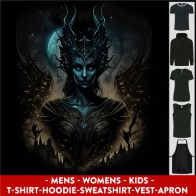 Buy Evil Alien Sorceress Fantasy Witch Halloween Mens Womens Kids Unisex • 24.99£