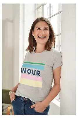 Buy WYSE London Grey Amour Print Tee T-Shirt Size 1 • 25£