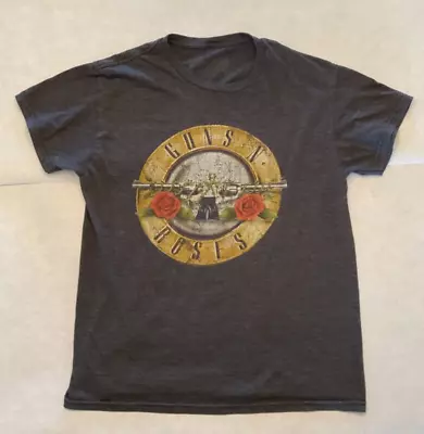 Buy Guns And Roses T Shirt 38” Chest Mens S M Gray Pre Owned No Size Tag • 9.28£
