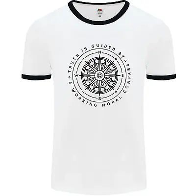 Buy Truth Is Guided By A Morale Compass Mens Ringer T-Shirt • 12.99£