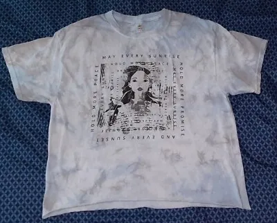 Buy Disney Pocahontas Tie-dye Vintage T-shirt • 28.35£